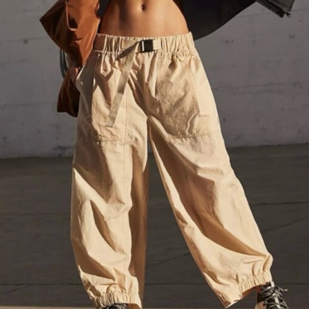 FP Movement by Free People Light Cream Joggers - Picture 7 of 7